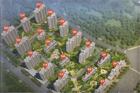 万家园·书香府邸首付10万精装套三双卫现房龙源学区房